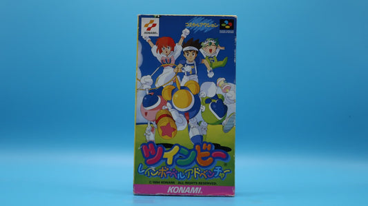 Sin Manual Twinbee Rainbow Bell Adventures SUPER NINTENDO (Importación japonesa)