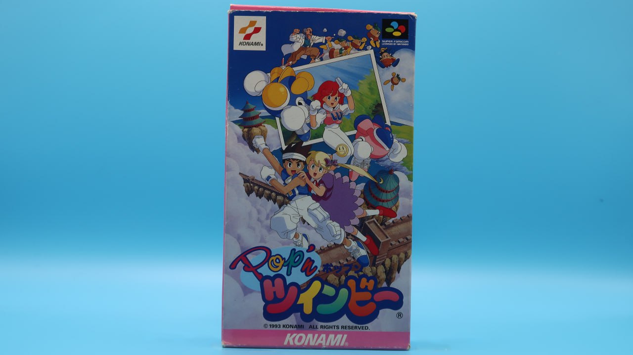 Sin Manual Pop'N Twinbee SUPER NINTENDO (Importación japonesa)