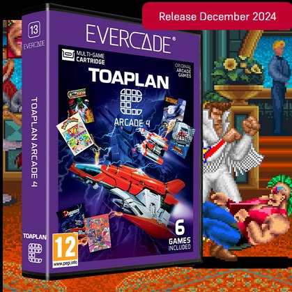 Cartucho Evercade Toaplan Arcade 4 Nº13