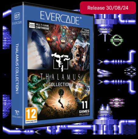 Cartucho Evercade Thalamus Collection 1 Nº07