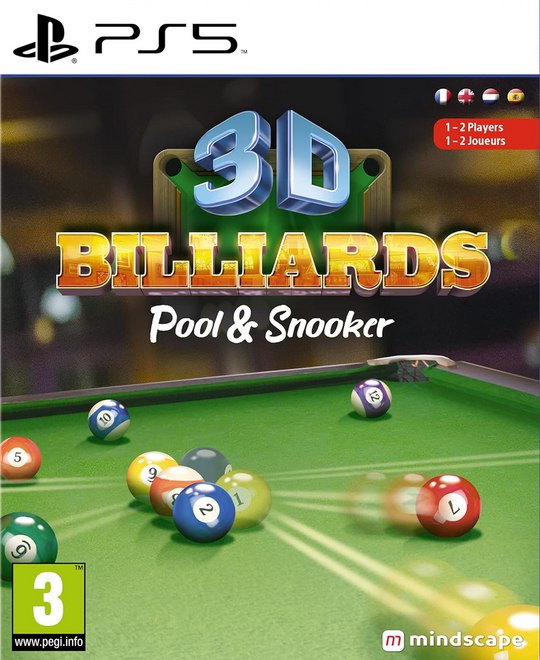 3D Billiards Pool and Snooker PLAYSTATION 5