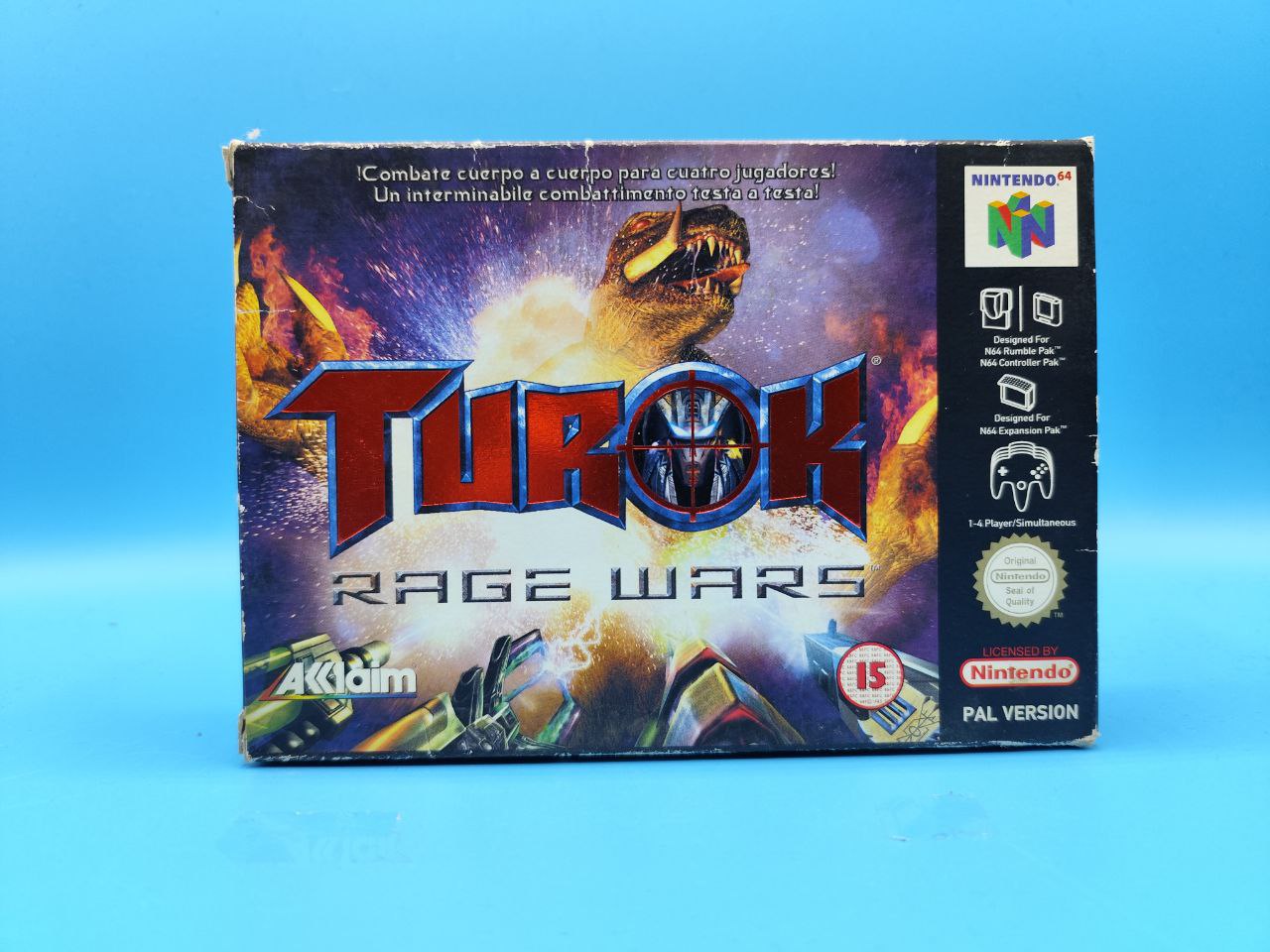 Turok Rage Wars NINTENDO 64