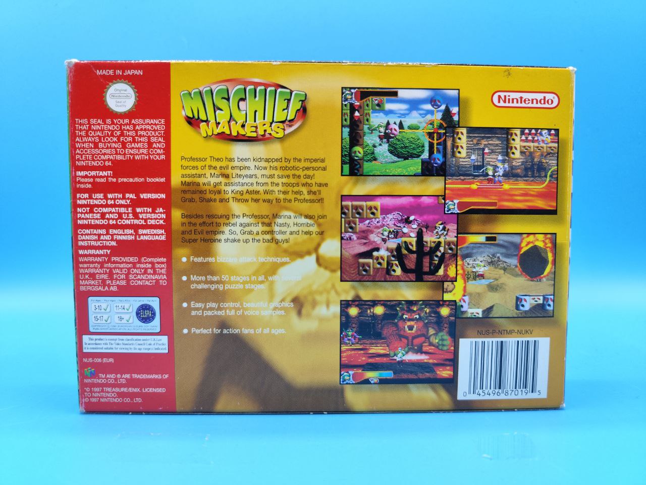 Mischief Makers NINTENDO 64