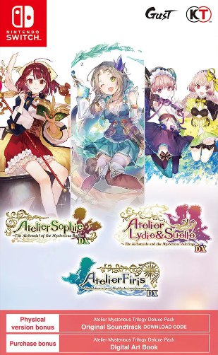 Atelier Mysterious Trilogy Deluxe Pack SWITCH (Importación asiática)