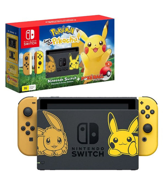 Consola Nintendo Switch Edición Pokemon Let's Go