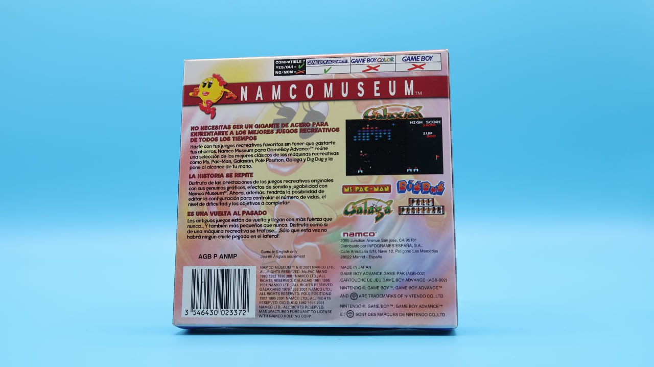 Namco Museum GAME BOY ADVANCE