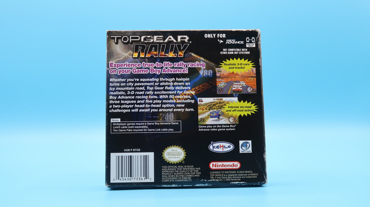 Top Gear Rally GAME BOY ADVANCE (Importación americana)