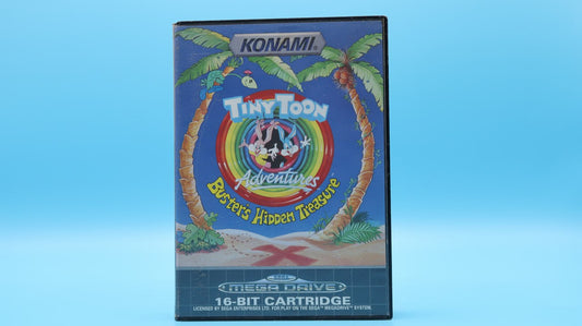 Sin Manual Tiny Toon Adventures Busters Hidden Treasure MEGA DRIVE