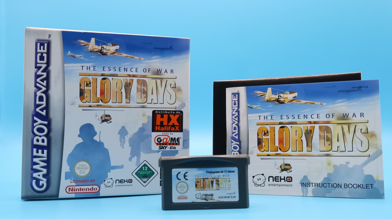 Glory Days The Essence of War GAME BOY ADVANCE