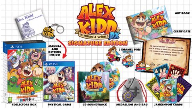 Alex Kidd in Miracle World DX Signature Edition PLAYSTATION 4