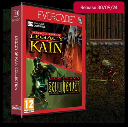 Cartucho Evercade Legacy of Kain Collection Nº41