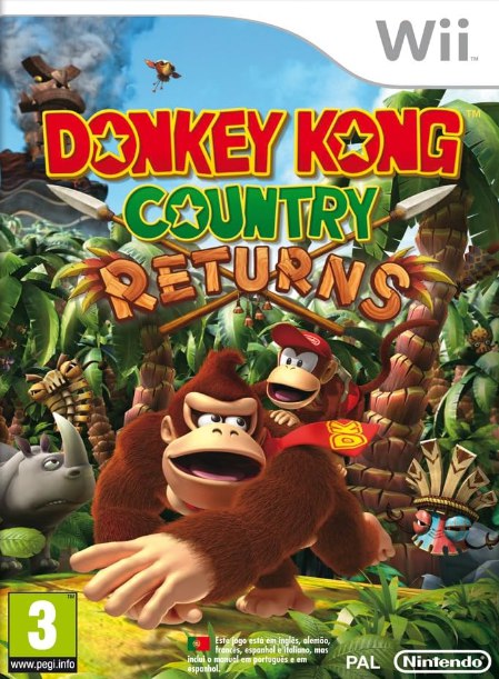 Donkey Kong Country Returns WII