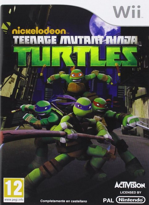 Teenage Mutant Ninja Turtles Nickelodeon WII