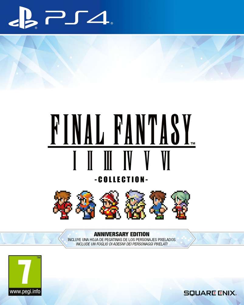 Final Fantasy I-VI Anniversary Edition PLAYSTATION 4