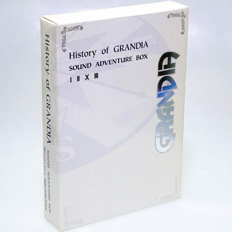 History of Grandia Sound Adventure Box I II X III (Importación japonesa)