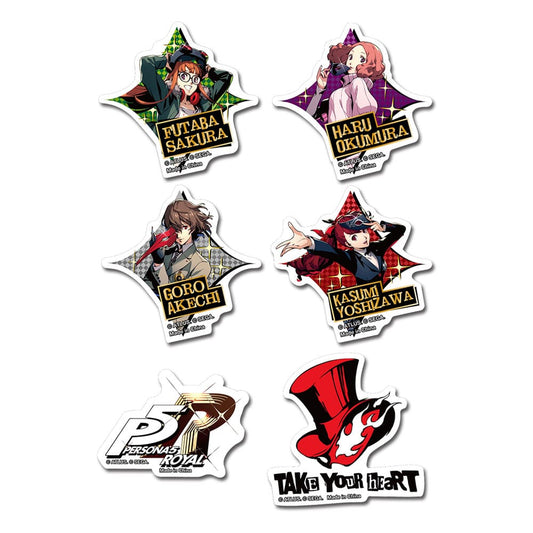 Set de 6 Stickers Persona 5 Royal