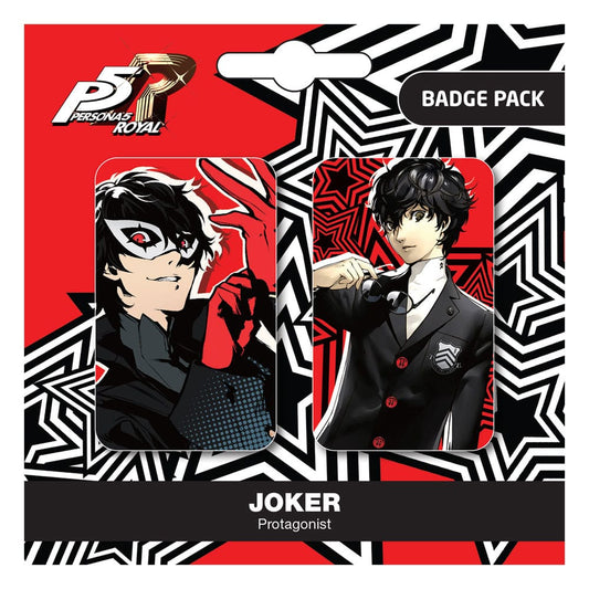 Pack de Chapas Joker Persona 5 Royal