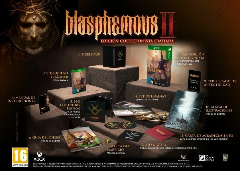 Blasphemous II Limited Collectors Edition SERIES X - Image 3