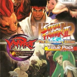 Vampire Darkstalkers Collection + Hyper Street Fighter II Value Pack PLAYSTATION 2 (Importación japonesa)