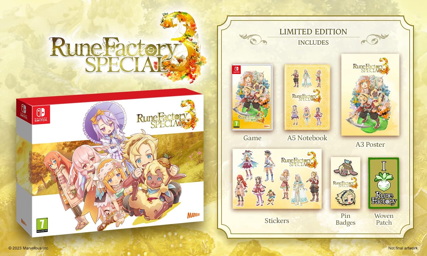 Rune Factory 3 Limited Edition SWITCH - Image 2