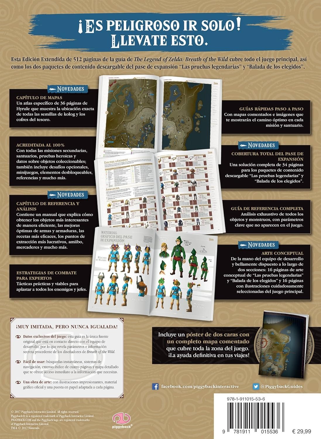 Guia Zelda Breath of the Wild Edición Coleccionista - Imagen 3