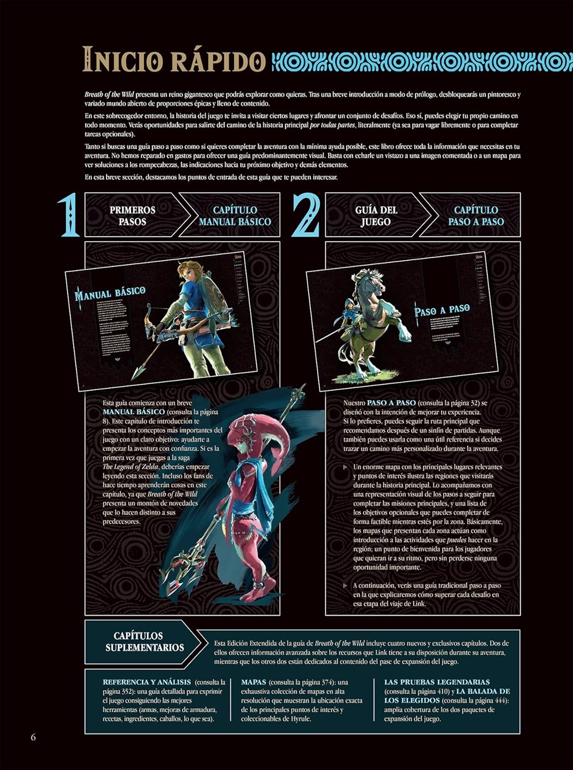 Guia Zelda Breath of the Wild Edición Coleccionista - Imagen 4