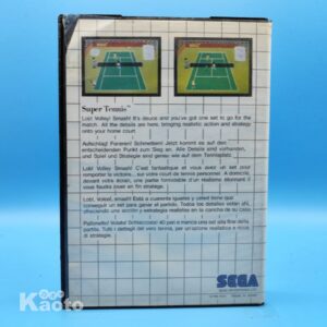 Sin Manual Super Tennis MASTER SYSTEM