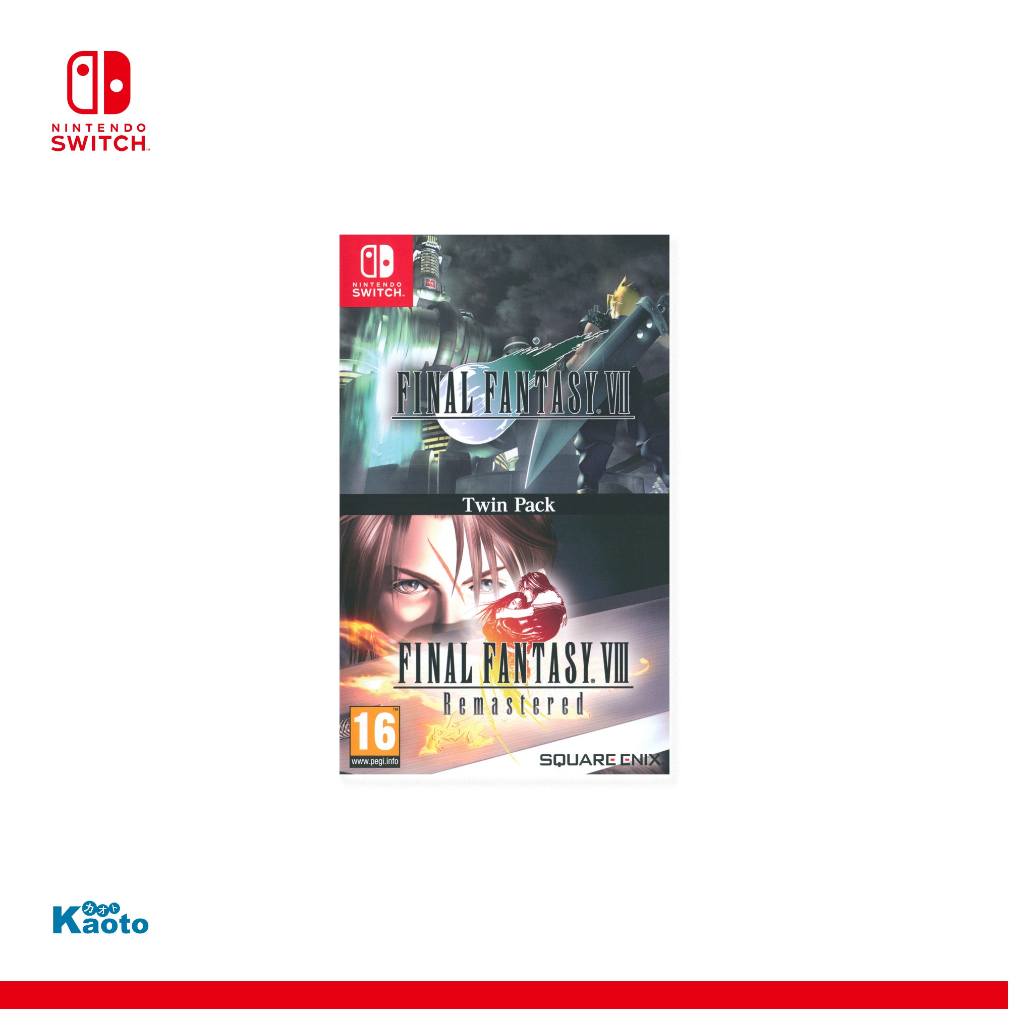 Final Fantasy VII + Final Fantasy VIII SWITCH