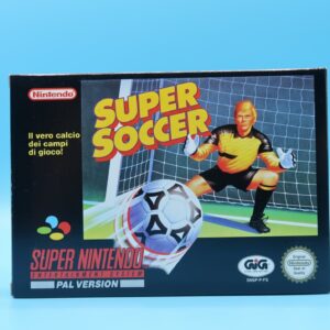 Super Soccer SUPER NINTENDO (Importación italiana)