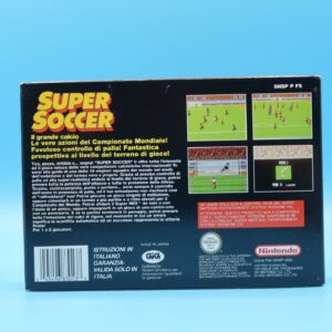 Super Soccer SUPER NINTENDO (Importación italiana)