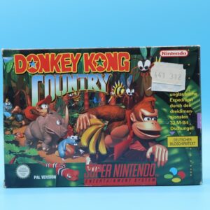 Donkey Kong Country SUPER NINTENDO (Importación alemana)