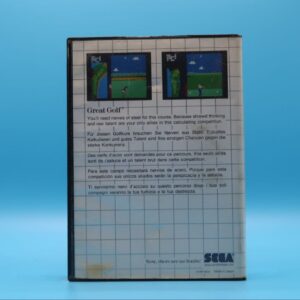Sin Manual Great Gof MASTER SYSTEM