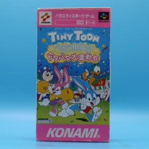 Tiny Toon Adventures Dotabata Daiundoukai SUPER NINTENDO (Importación japonesa)