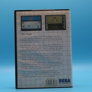 Sin Manual The Ninja MASTER SYSTEM
