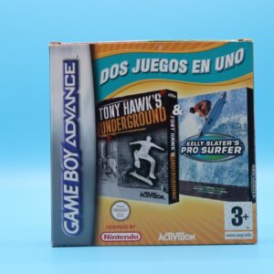 Tony Hawks Underground + Kelly Slaters Pro Surfer GAME BOY ADVANCE