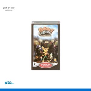 Ratchet and Clank El Tamaño Importa Platinum PSP