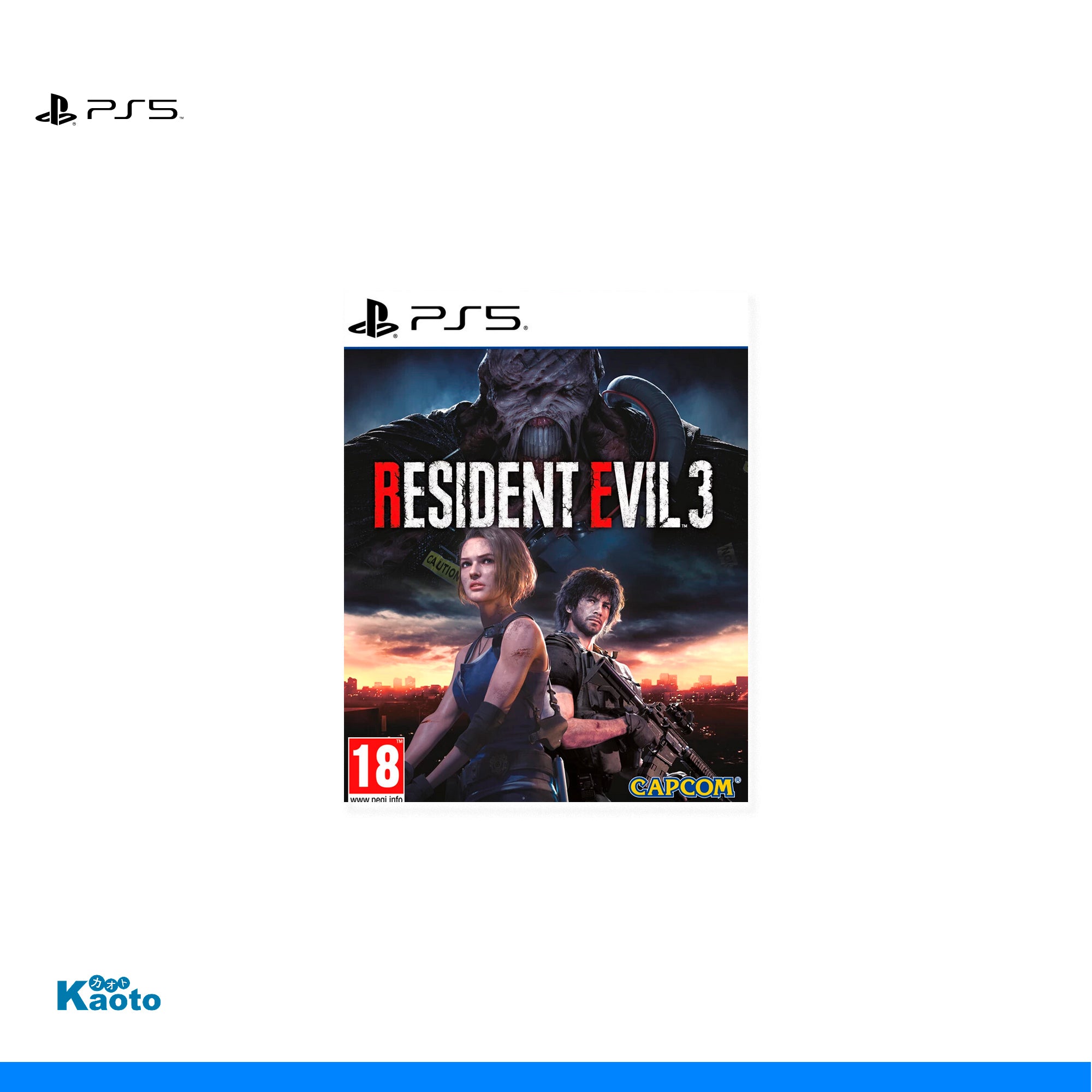 Resident Evil 3 Remake PLAYSTATION 5