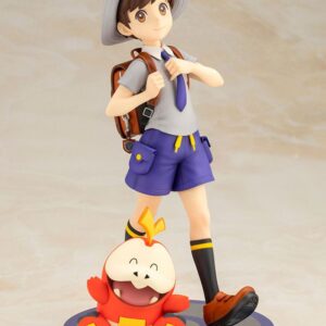 Figura Florian con Fuecoco ARTFX Pokemon Kotobukiya