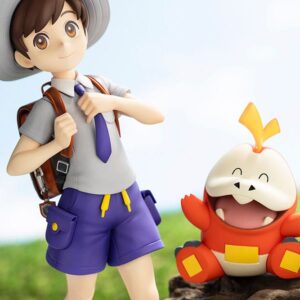 Figura Florian con Fuecoco ARTFX Pokemon Kotobukiya