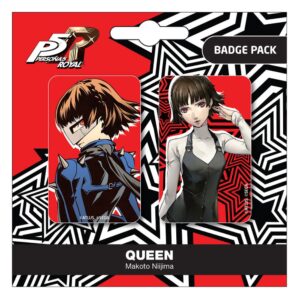 Pack de Chapas Queen Persona 5 Royal