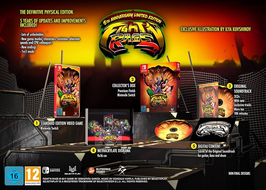 Fight'n Rage 5th Anniversary Limited Edition SWITCH - Image 6