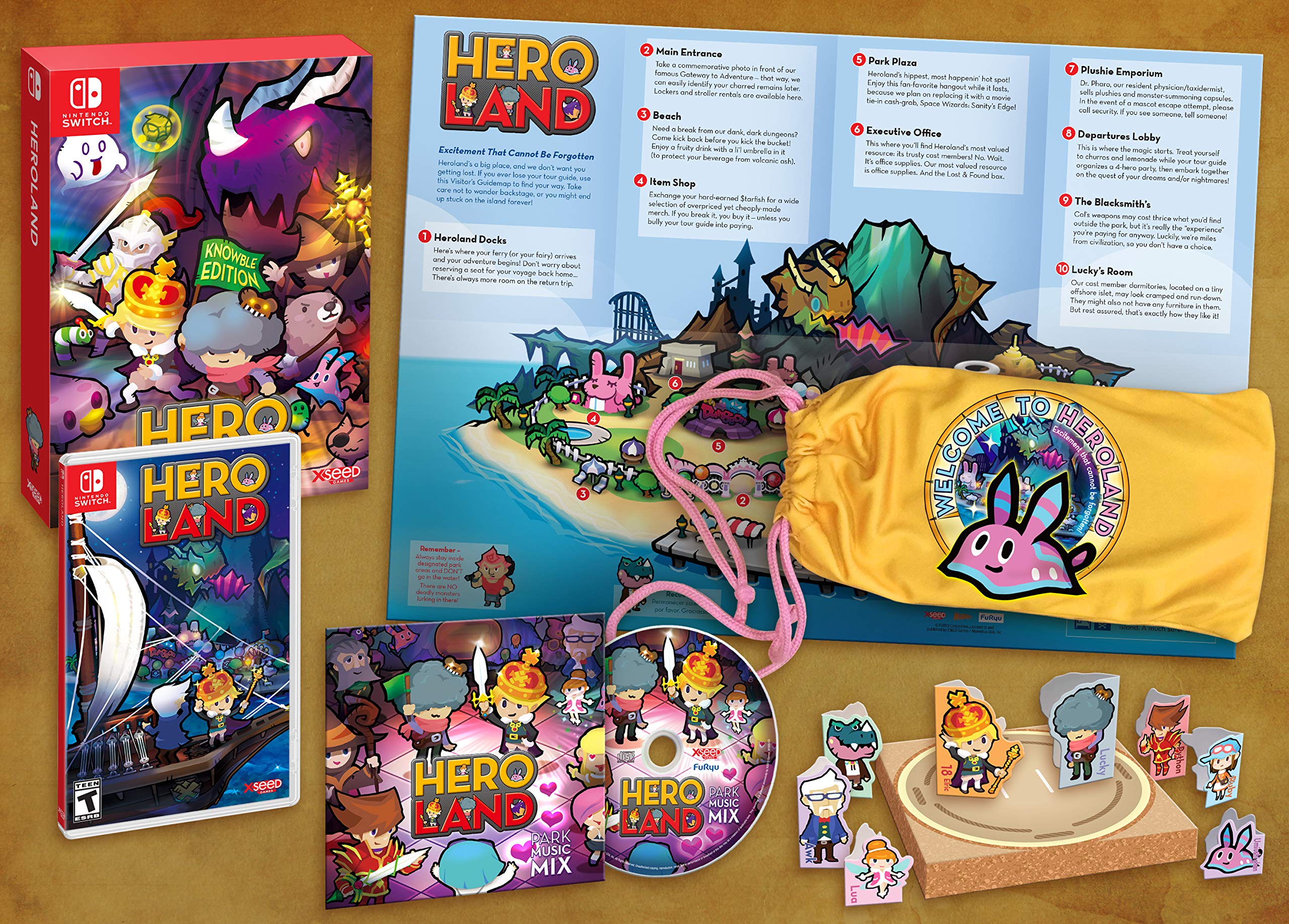 Hero Land Knowble Edition SWITCH (Importación americana) - Image 2