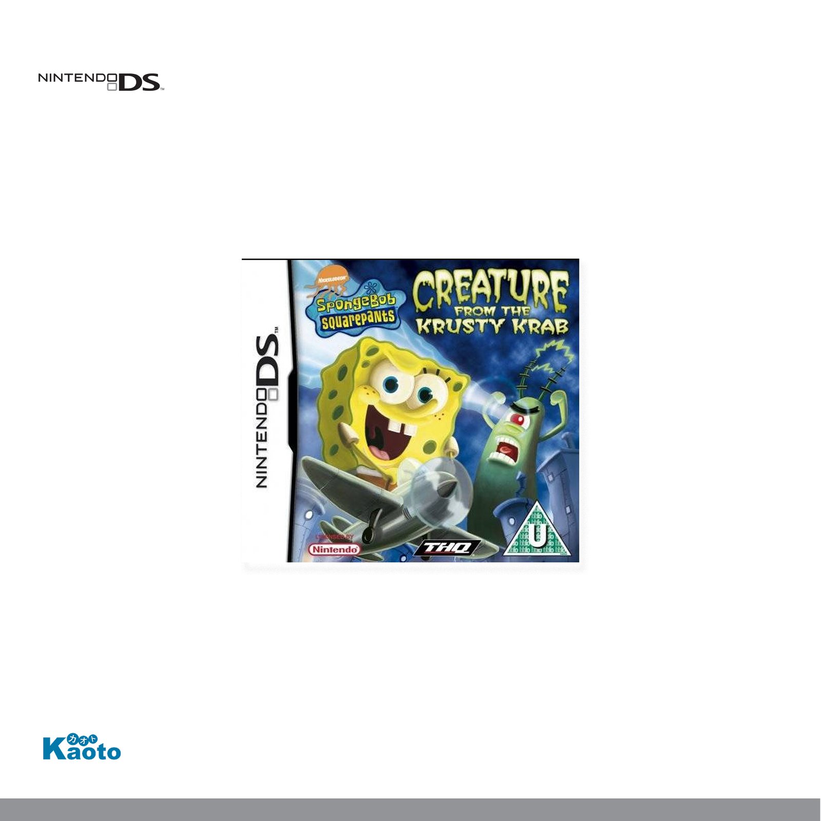 Bob Esponja La Criatura del Krustaceo NINTENDO DS (Importación holandesa)