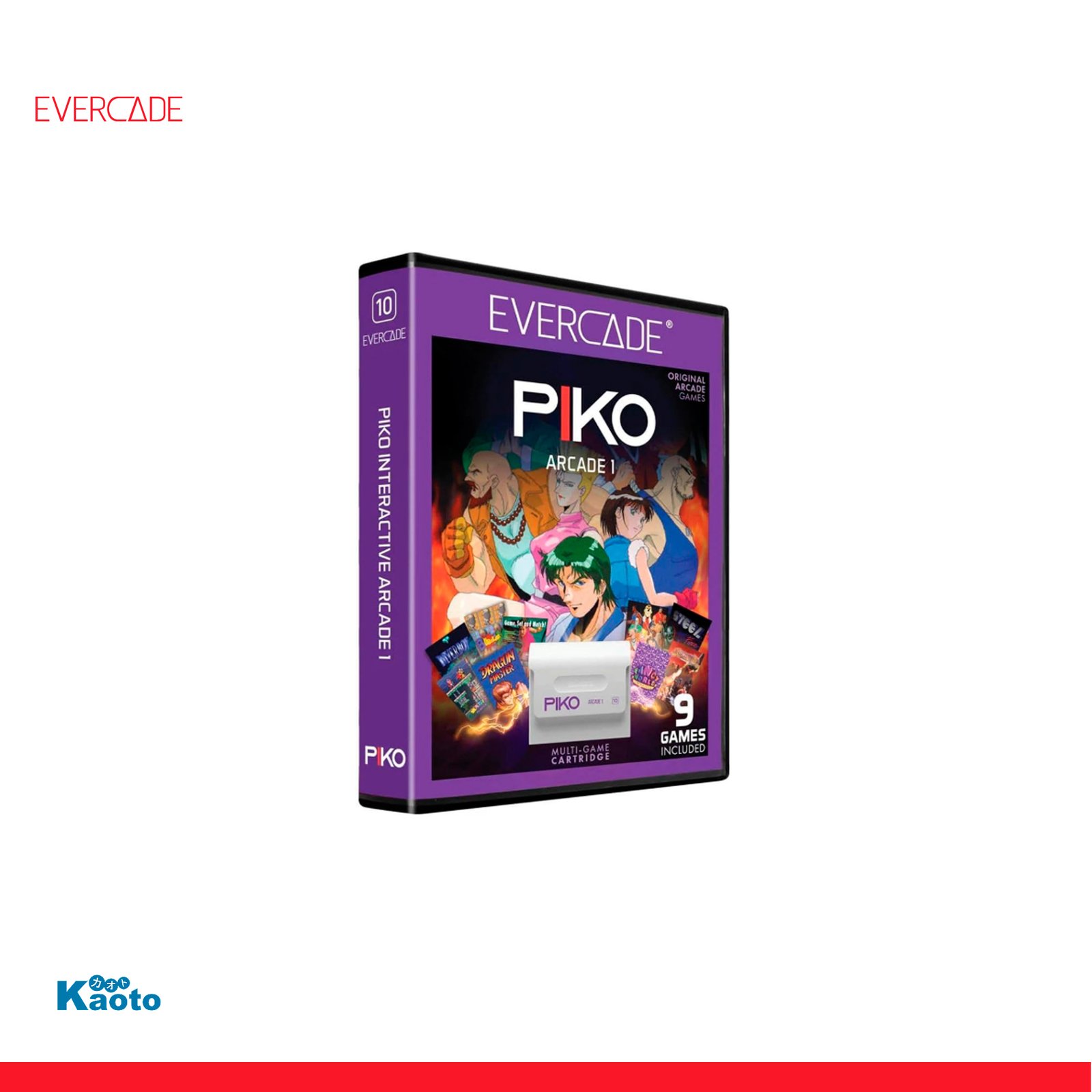 Cartucho Evercade PIKO Arcade Collection 1 Nº10