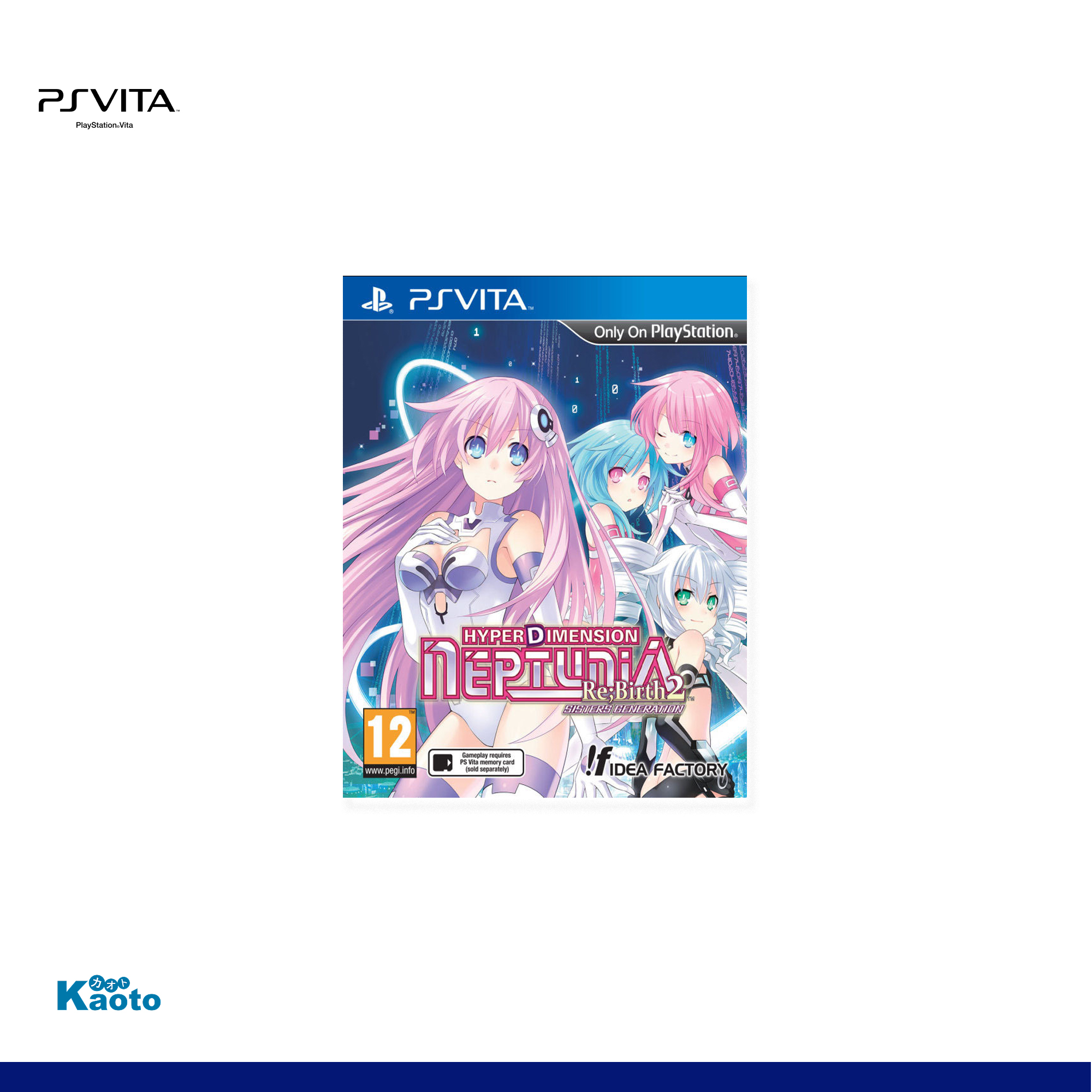 Hyperdimension Neptunia Re:Birth 2 Sisters Generation VITA