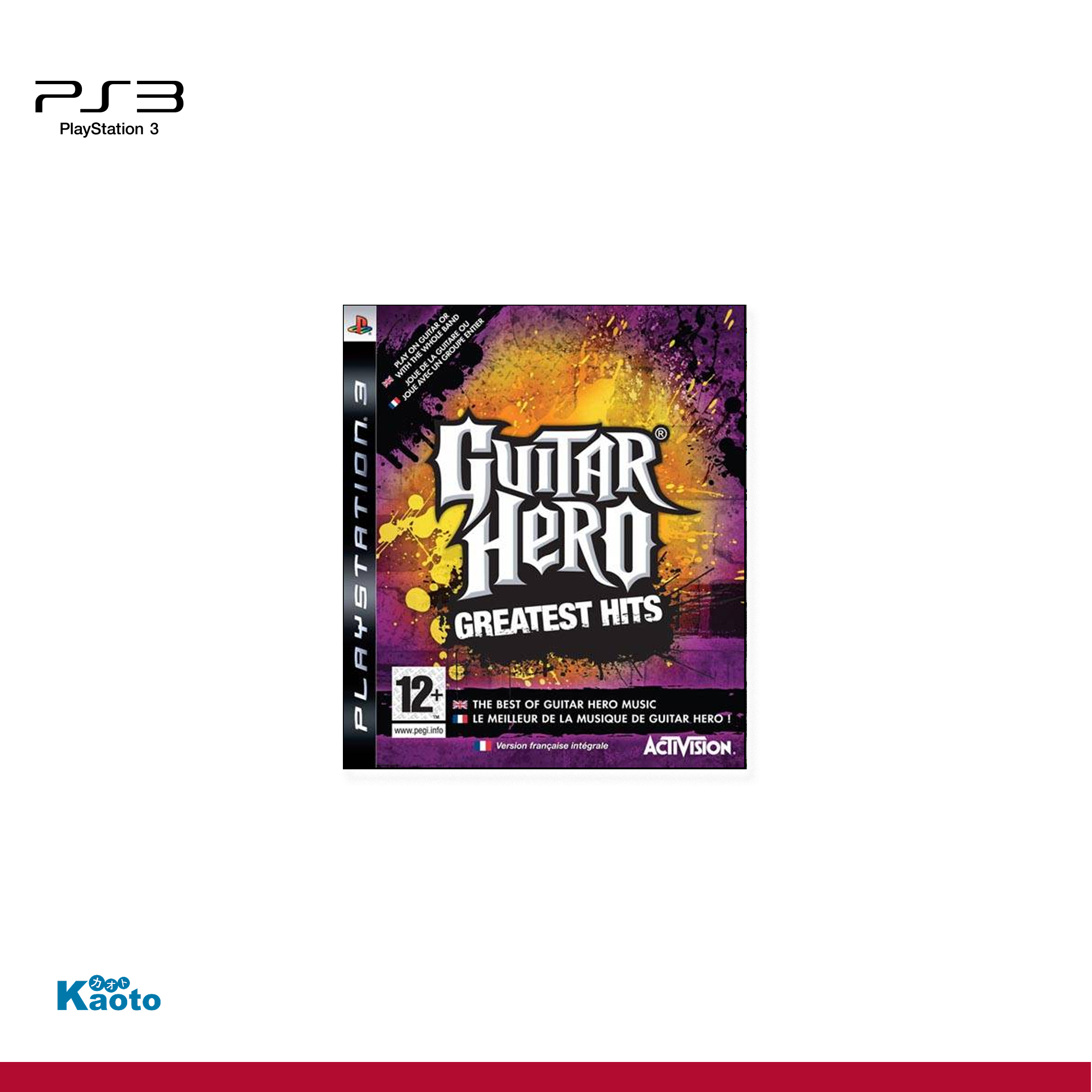 Guitar Hero Greatest Hits PLAYSTATION 3