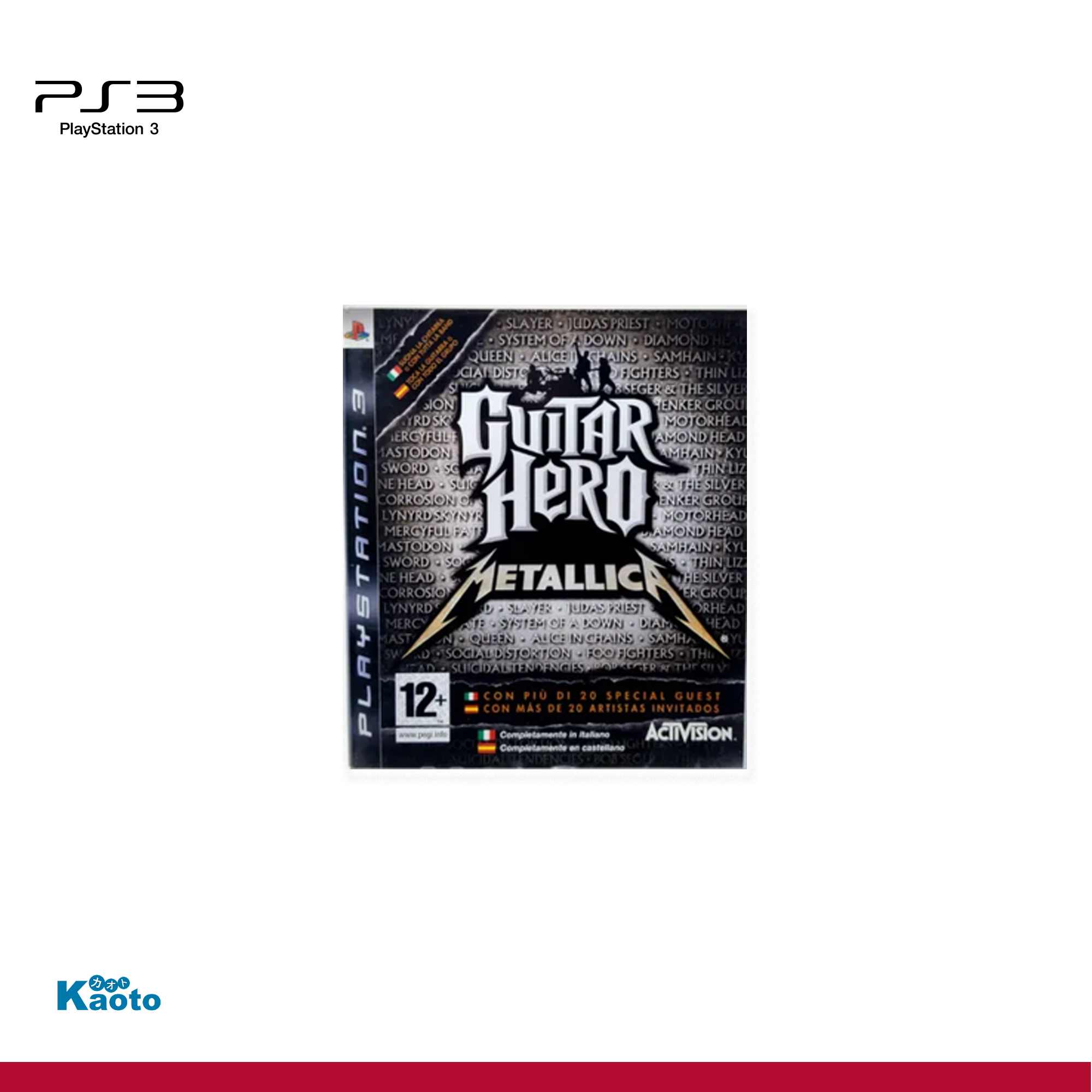 Guitar Hero Metallica PLAYSTATION 3