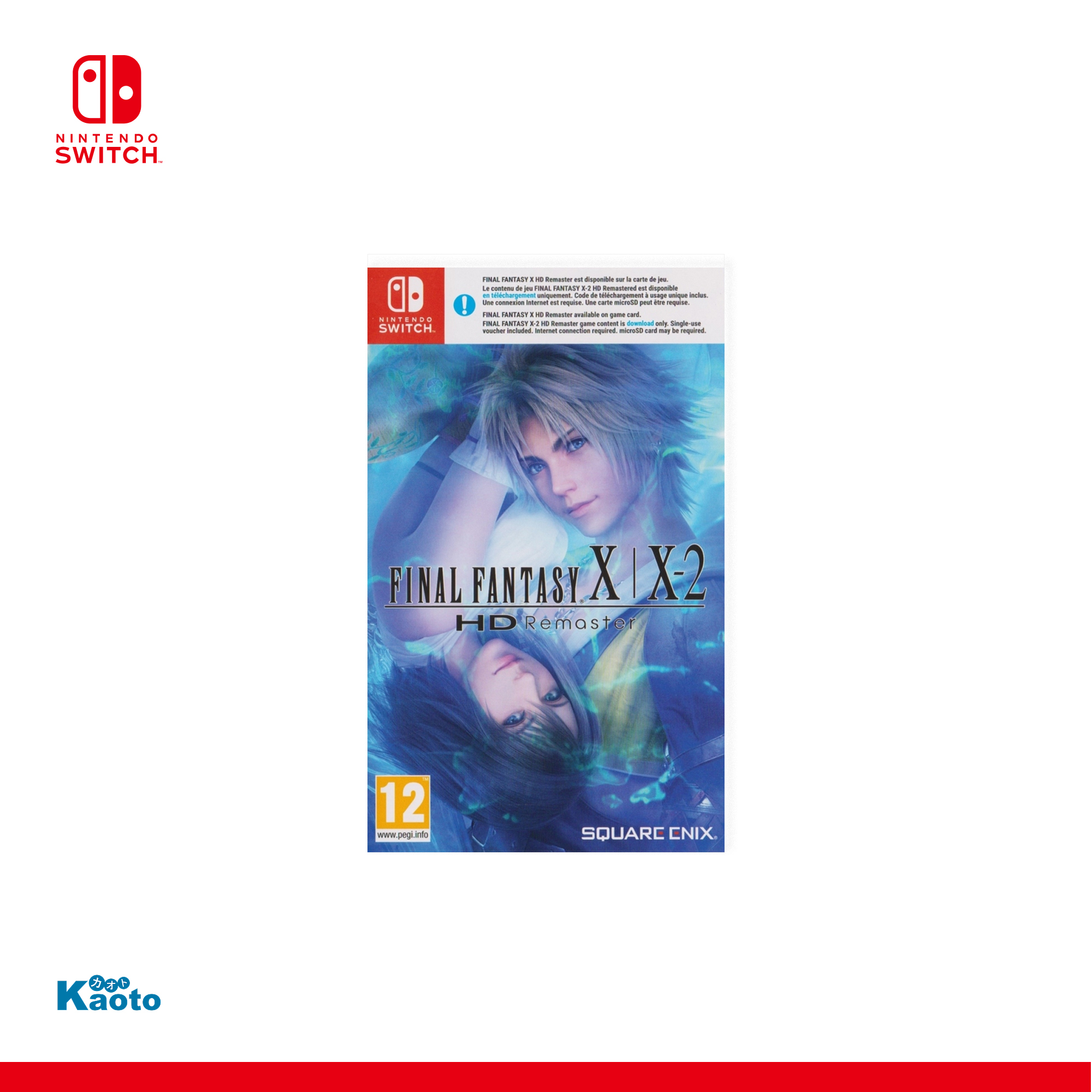 Final Fantasy X/X-2 HD Remaster SWITCH