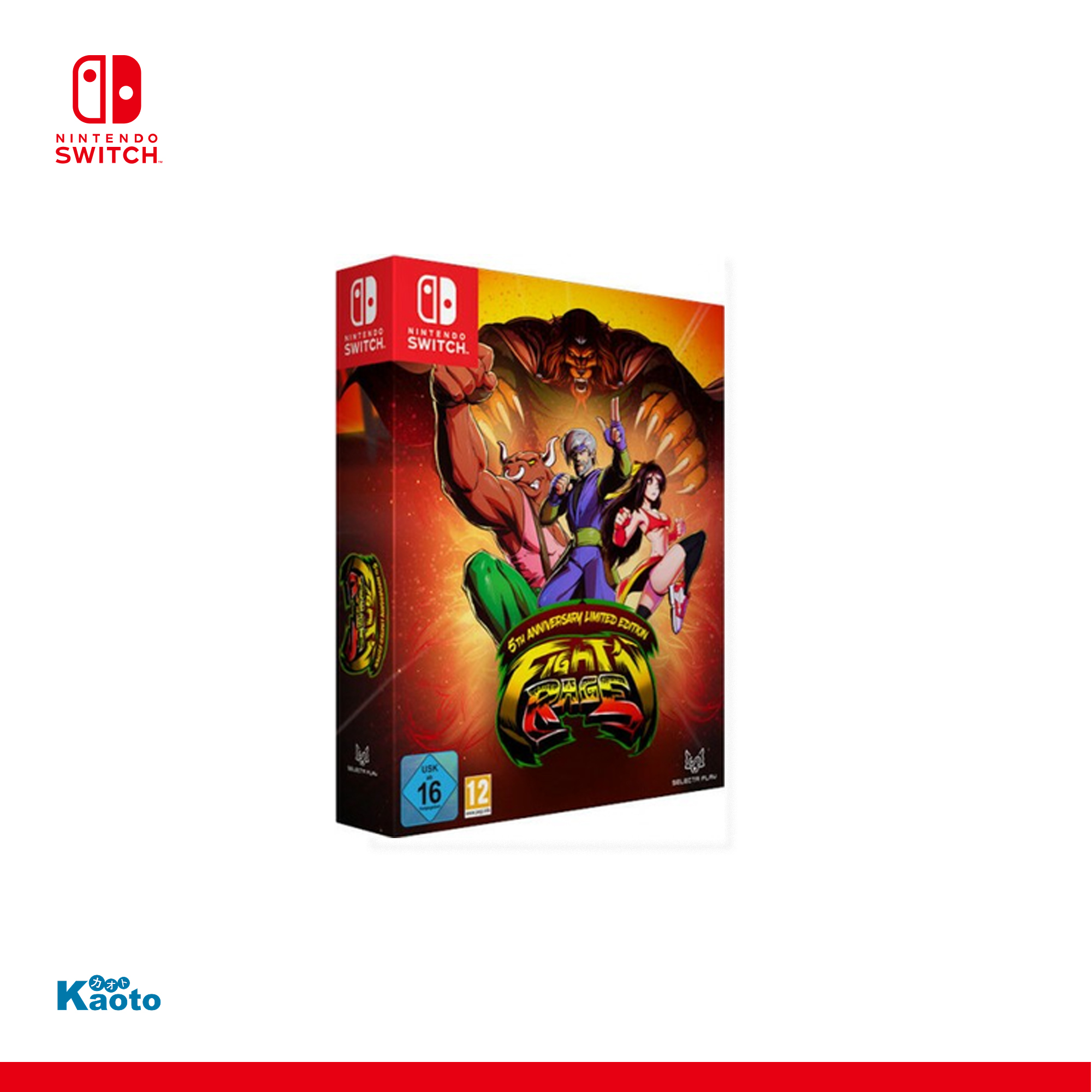 Fight'n Rage 5th Anniversary Limited Edition SWITCH