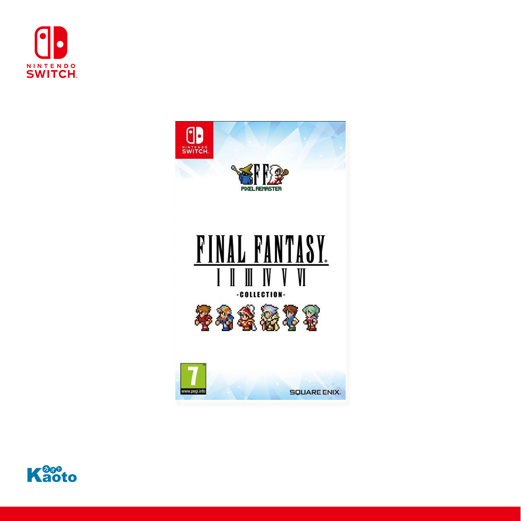 Final Fantasy I-VI Anniversary Edition SWITCH
